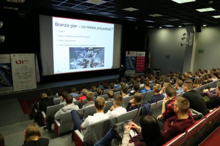 Sala wykładowa na łódzkich dniach informatyki